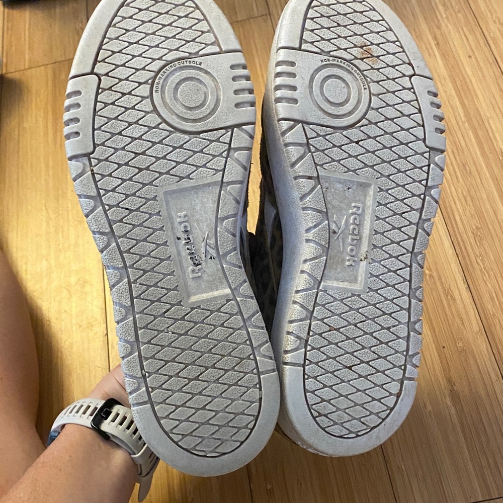 Reebok Womens Sneakers with Leopard Print - Picture 2 of 5